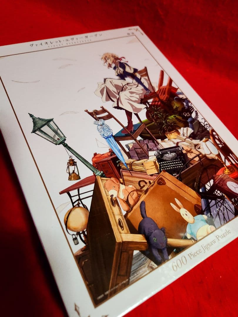 ヴァイオレットエヴァーガーデン　600ピース　２種　ジグソーパズル　　A5ノート