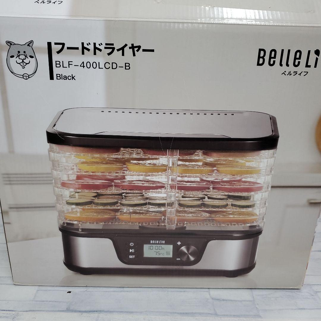 k1211 フードドライヤー BLF-400LCD-B Black 10L