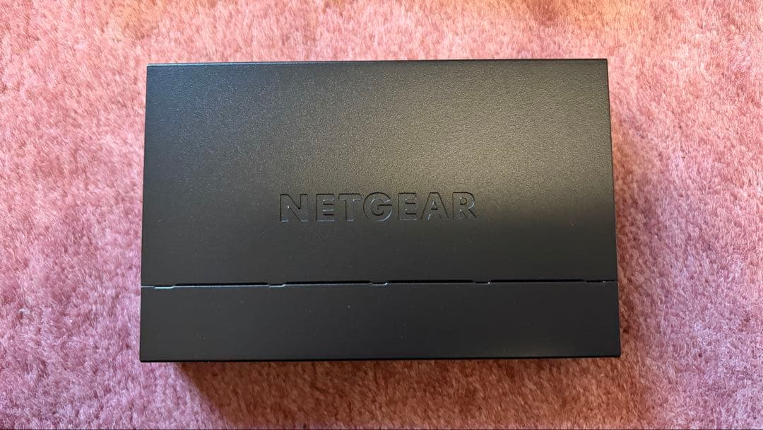 新品未使用 netgear GS305P v2 POE スイッチングハブ