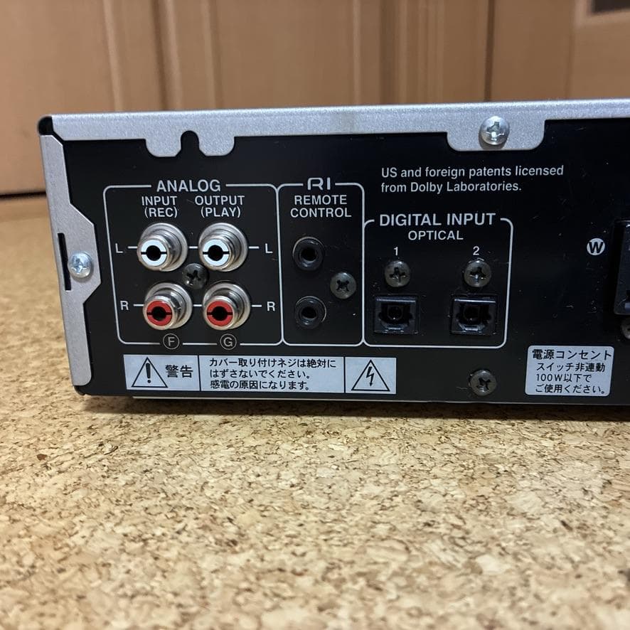 【MD再生OK】ONKYO MD-105TX MDプレーヤー