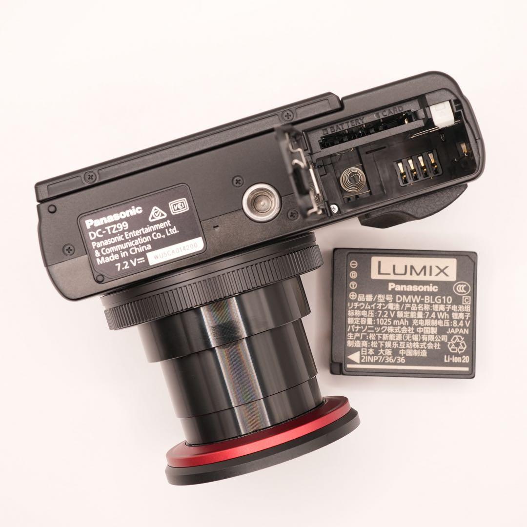 【極美品】Panasonic LUMIX DC-TZ99 ブラック