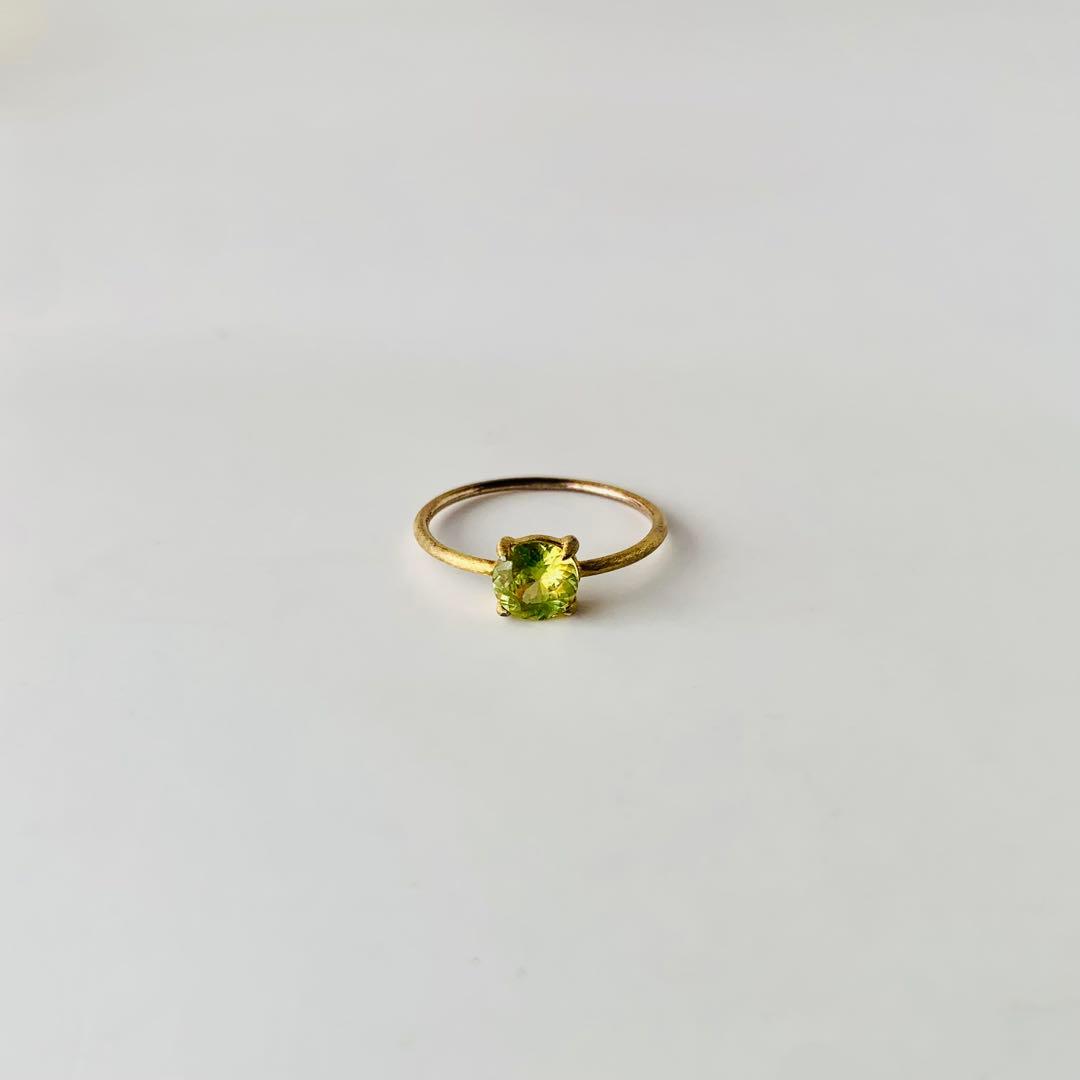 スフェーンのリング・マダガスカル産・0.74ct