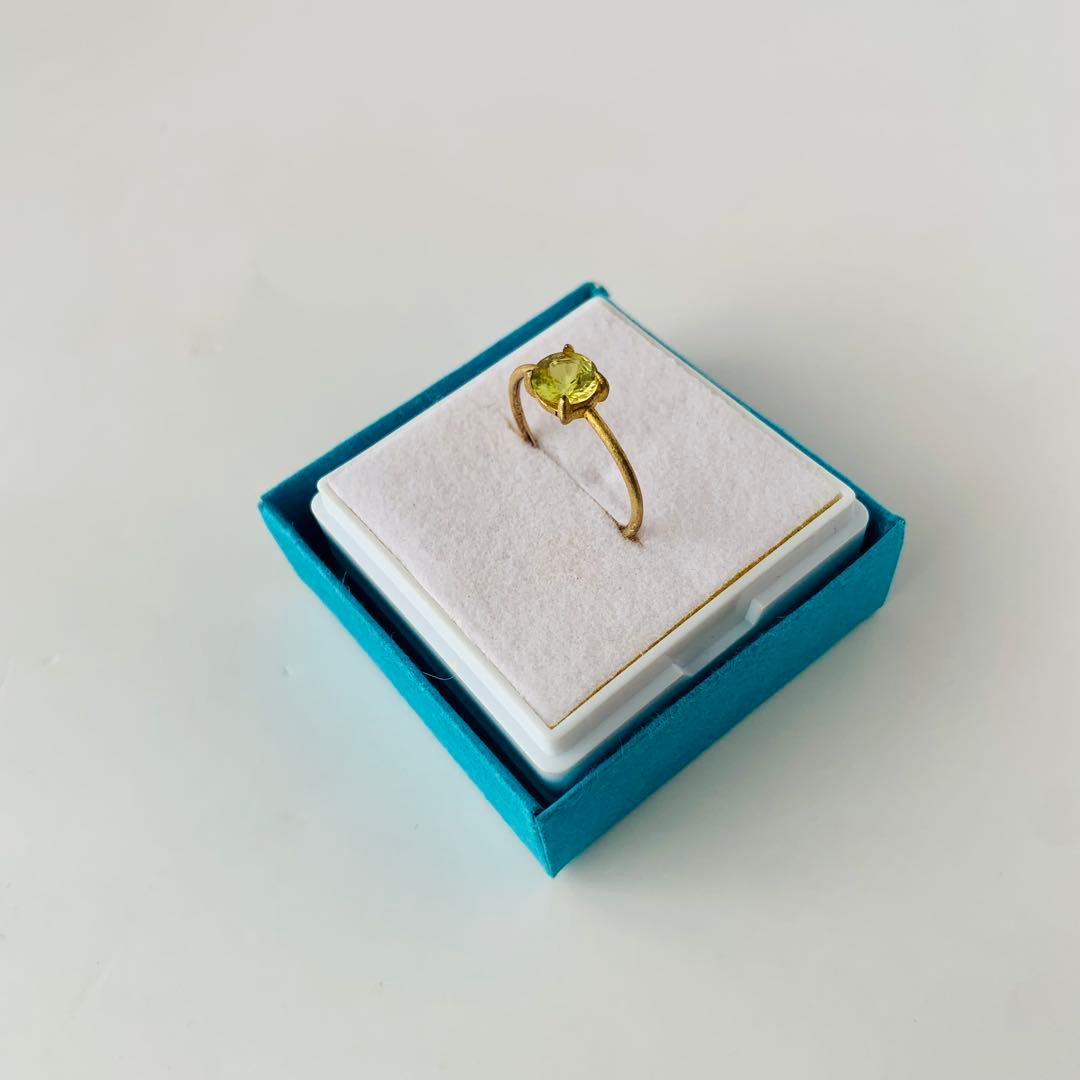 スフェーンのリング・マダガスカル産・0.74ct