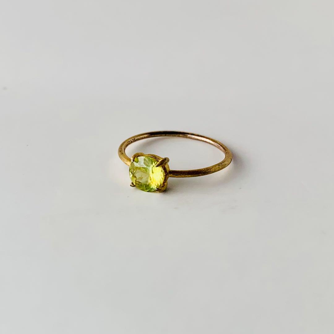 スフェーンのリング・マダガスカル産・0.74ct