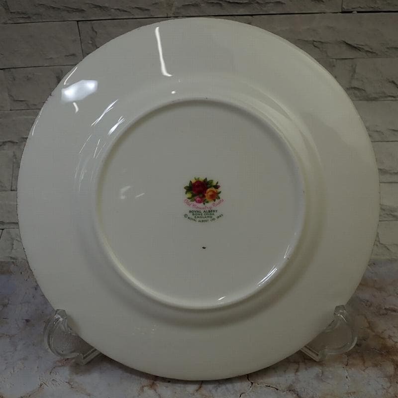 RU-6212　ロイヤル　アルバート　カントリーローズ　プレート　18㎝　6客。