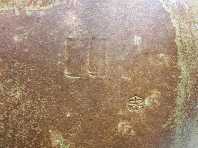 皿■蝸牛【番浦史郎】ばんうらしろう かたつむり 京焼 土物 清水焼 骨董品■