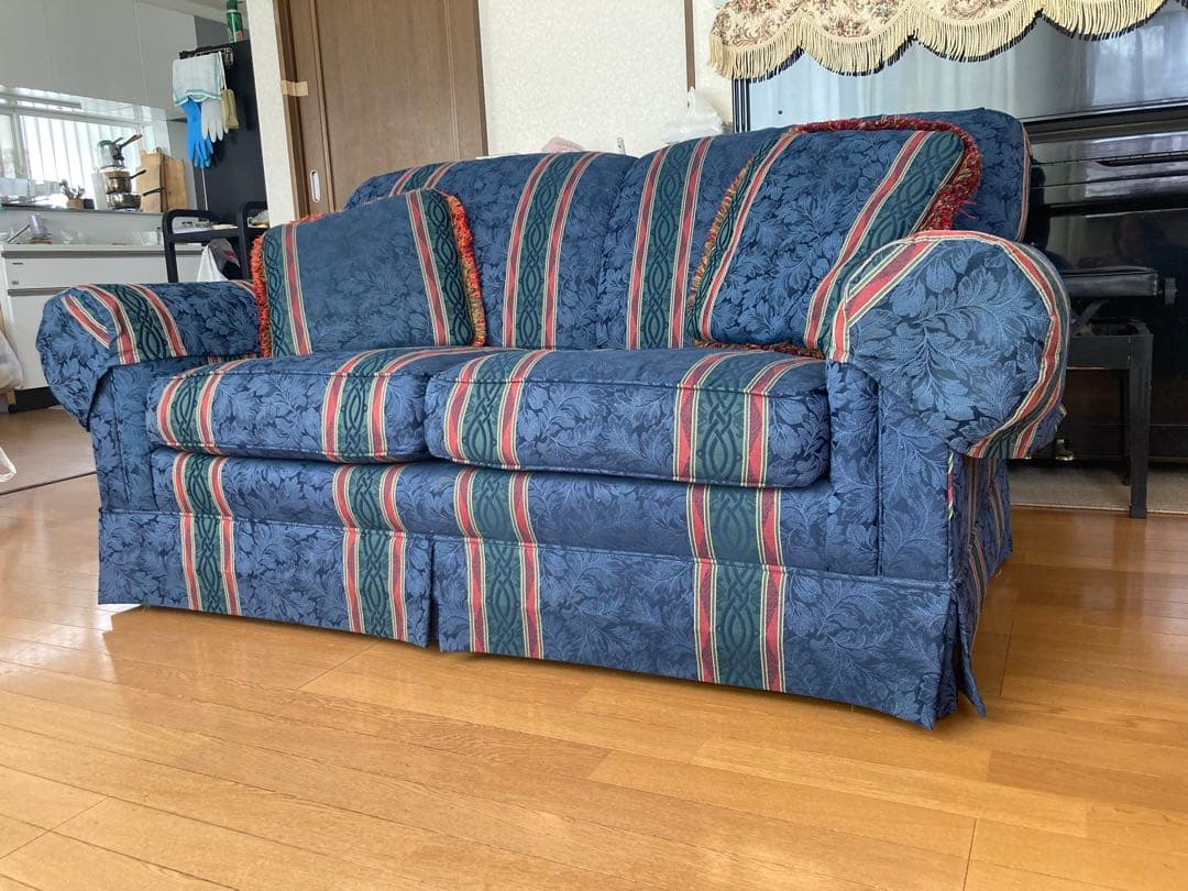 Thomasville レア　２人掛け　ソファ　クラシック　家具(直接引取り可)