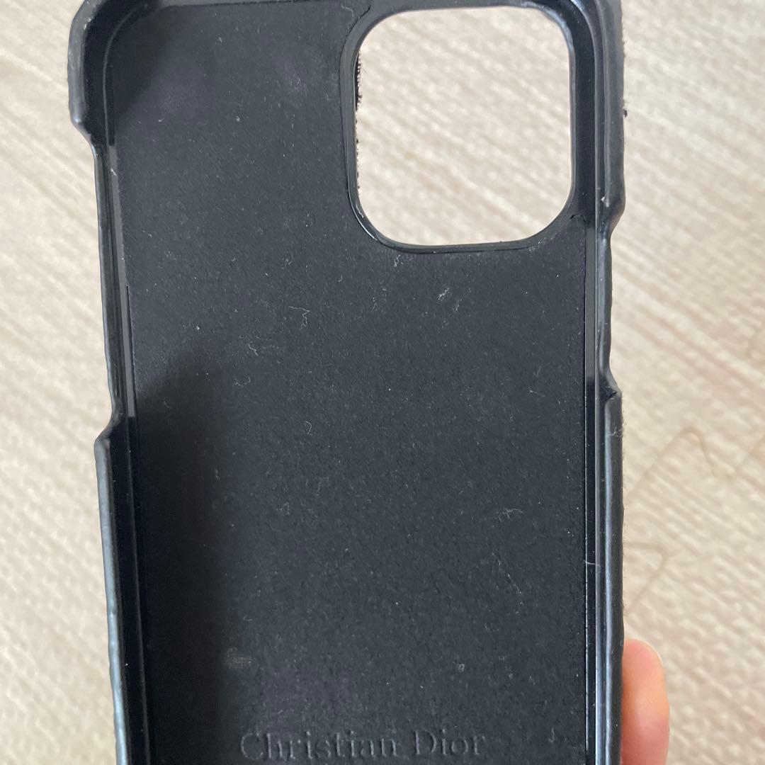 Dior iPhoneケース ネイビーiphone12