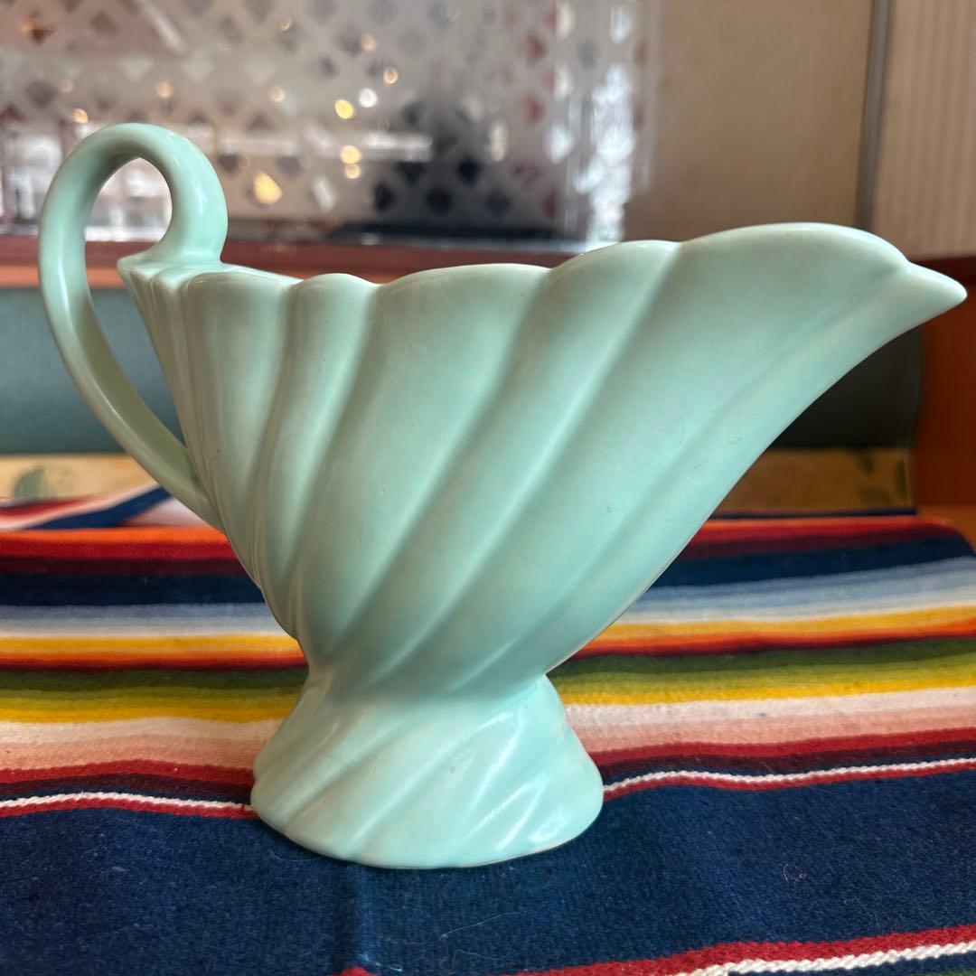 花瓶・フラワースタンド 30's Bauer Pottery Cal-Art Swirl U.S.A.