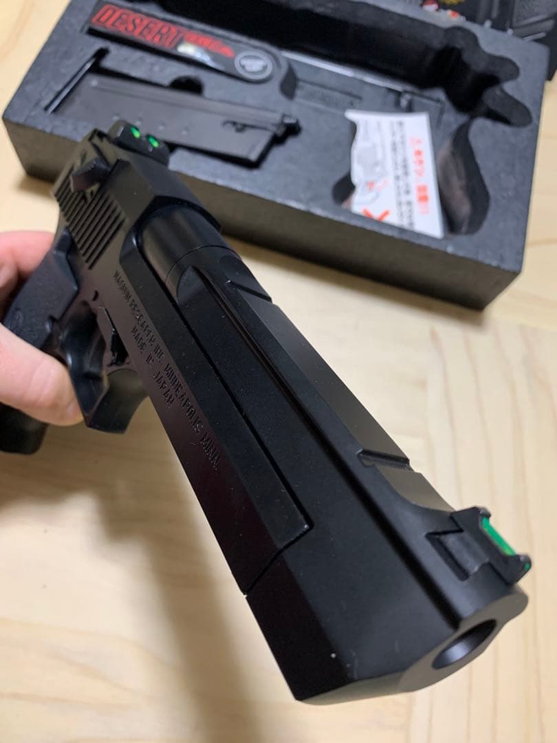 美品 東京マルイ 新型ガスブローバック デザートイーグル 50 AE カスタム品