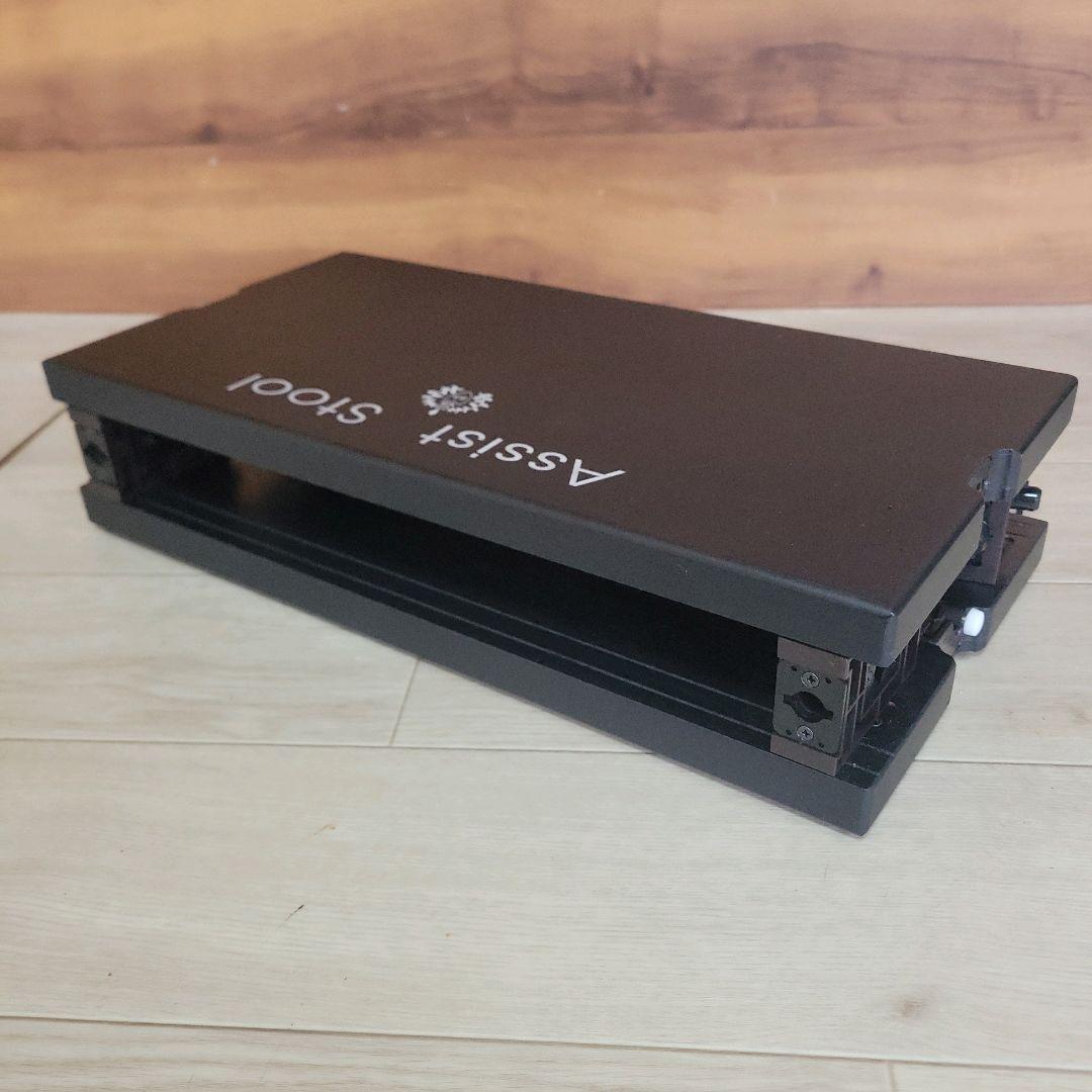 吉澤 ピアノ補助台 アシストスツールブラック ASS-V-BK