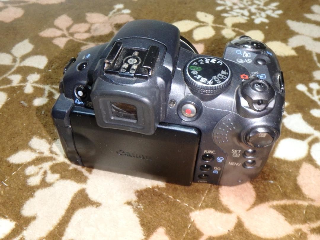 動作品 CANON PowerShot S5IS デジタルカメラ 乾電池駆動 難