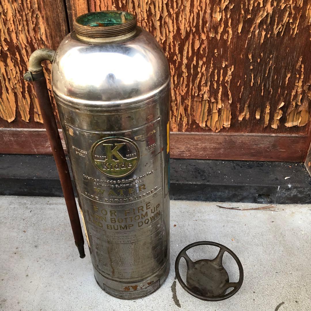 レトロ 消火器 Kidde FIRE EXTINGUISHER アメリカン雑貨