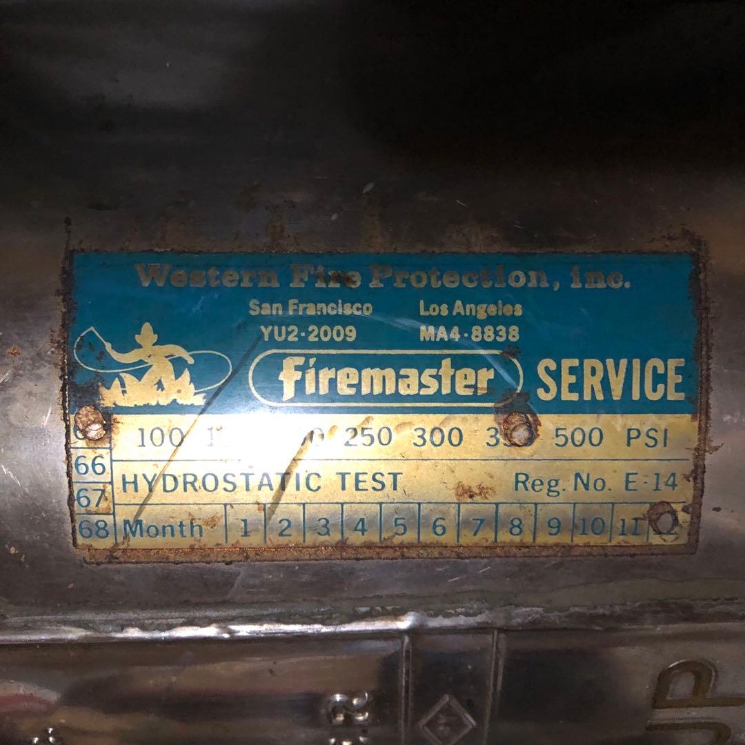 レトロ 消火器 Kidde FIRE EXTINGUISHER アメリカン雑貨
