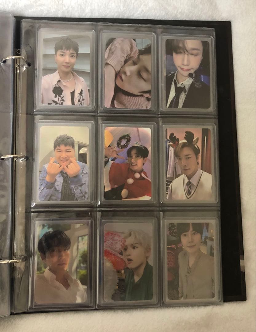 SUPER JUNIOR バインダー　2022-2023のトレカセット