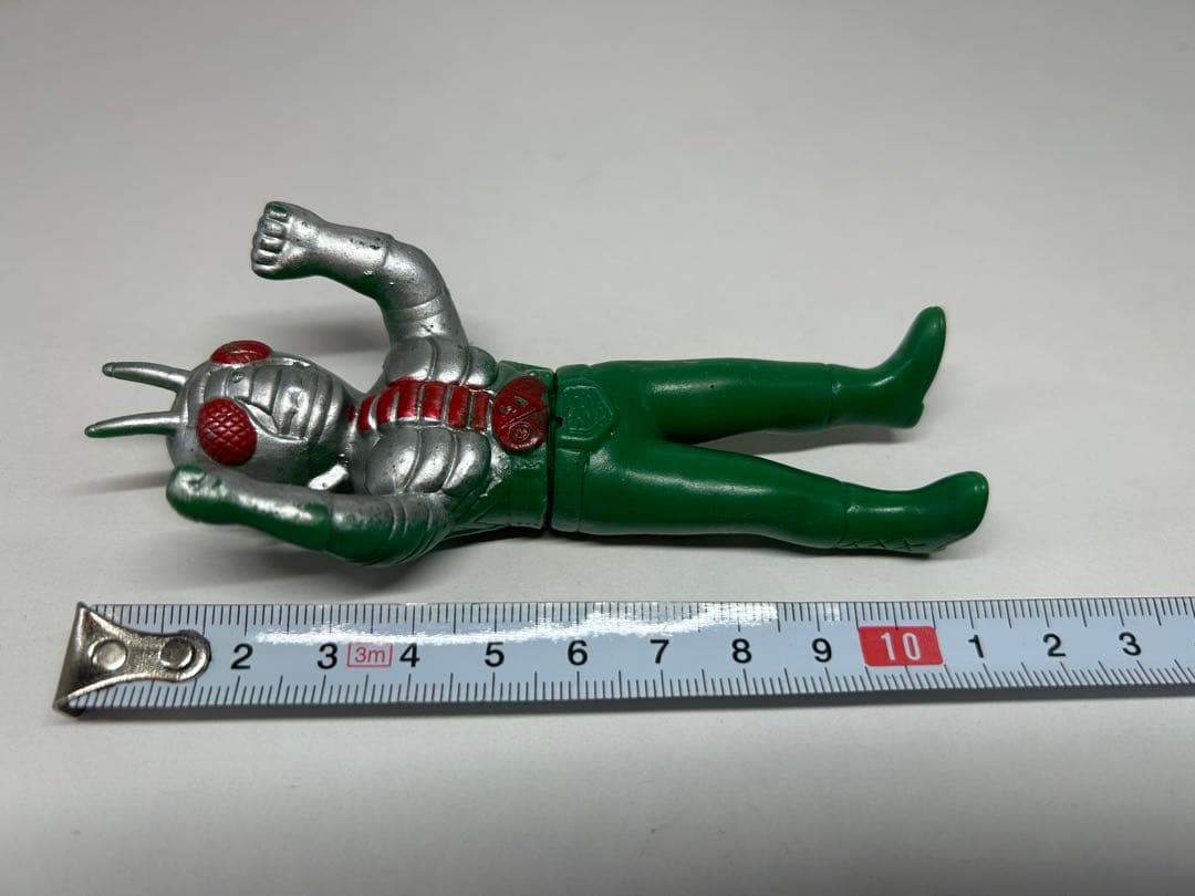 ぽ*ぴ様 無版権　仮面ライダーV3 ミニソフビ 当時物　駄菓子屋　パチ　石森プロ