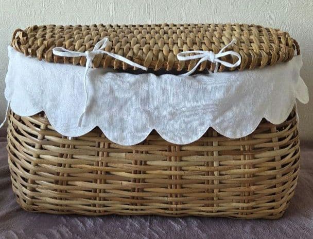 catherine denoual Maison♡ラタンバスケット　Mサイズ
