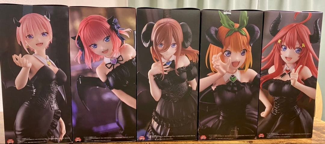 五等分の花嫁 BiCute Dark Figure 中野一花 コンプリートセット