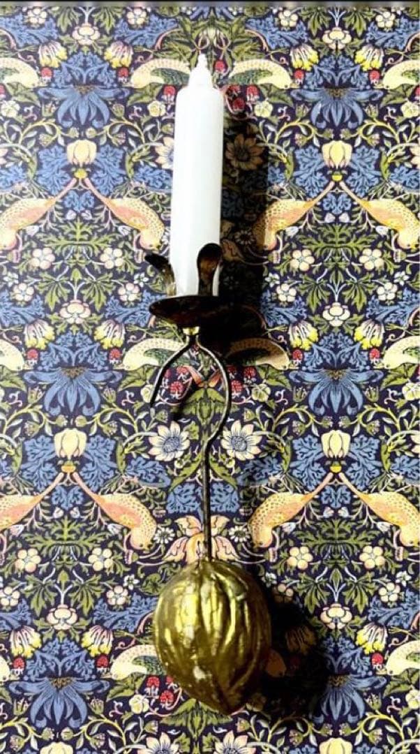 [希少]フランスアンティーク・ゆらゆら揺れるクルミの振り子キャンドル1点/NO2