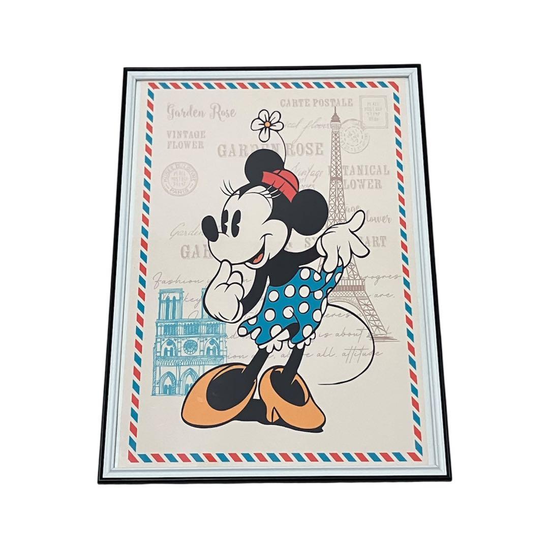 【額縁付き】A2 ポスター Disney ディズニー ミニー 1