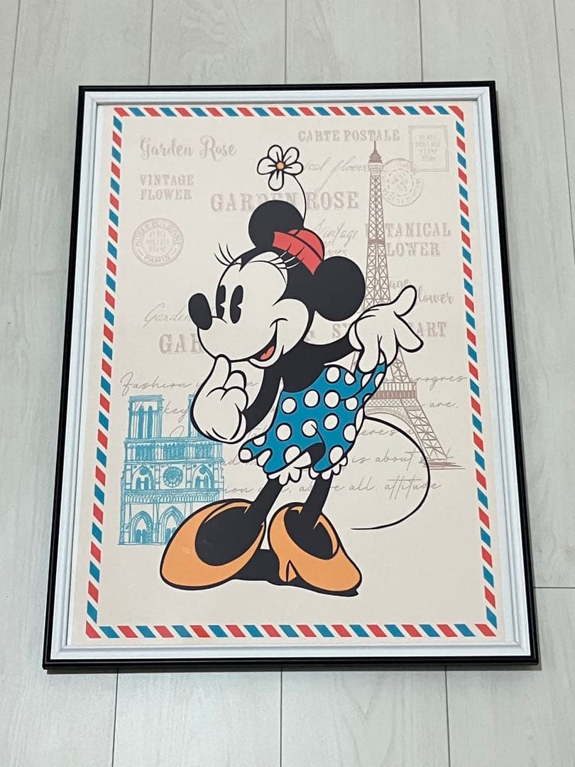 【額縁付き】A2 ポスター Disney ディズニー ミニー 1