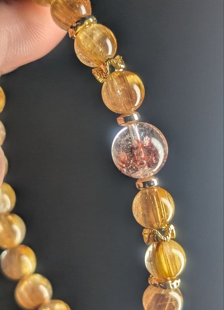 超高品質艶美ファントムレピドクロサイト☓満々キャッツアイゴールドルチルデザブレ