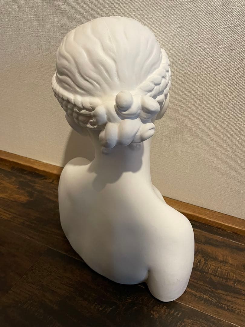 【良品】ドナテルロ　少女胸像　デッサン用　 石膏像　 オブジェ