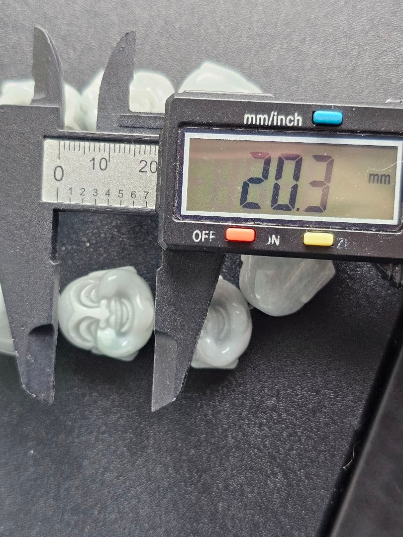 ayabee様✴　20mm✴布袋様　ミャンマー産　本翡翠　ブレスレット