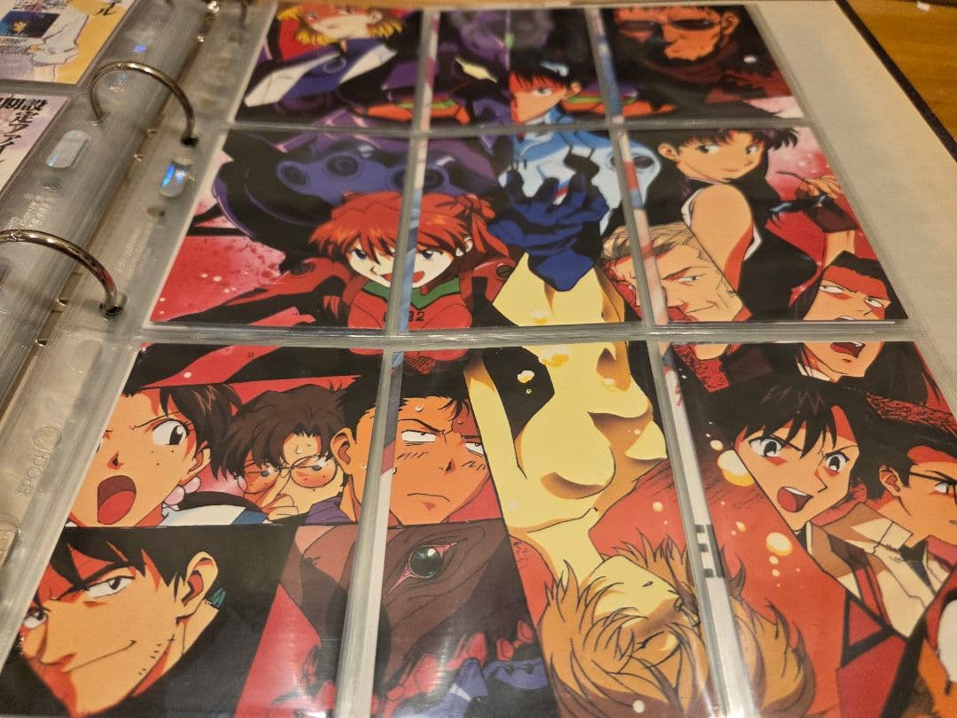 エヴァンゲリオンカードダスマスターズ2集ノーマルコンプリートレアな初版