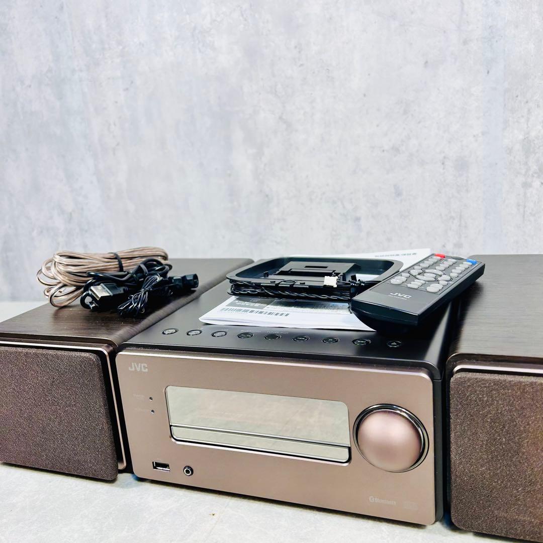 JVC EX-S55 2024年製 コンポ 美品 リモコン付