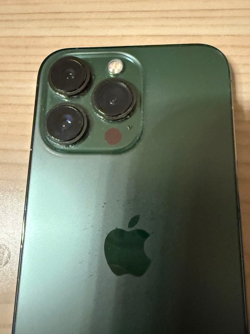 iPhone13 pro 512GB グリーン　美品　付属品未使用