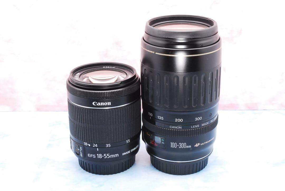 キャノン EOS 70D◎一眼レフカメラ◎Wi-Fi◎超望遠レンズ付Wレンズ