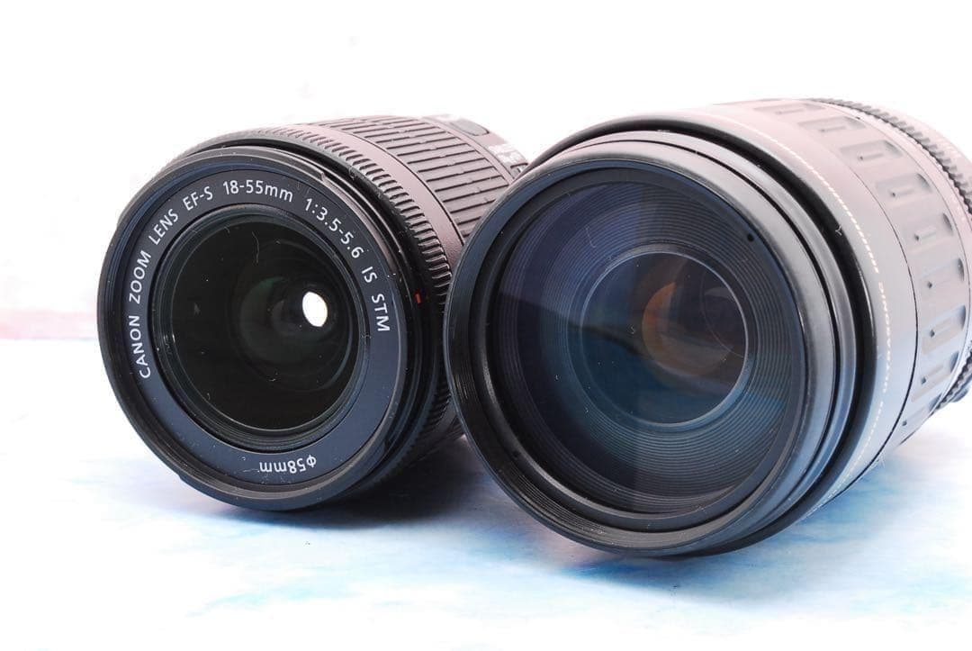 キャノン EOS 70D◎一眼レフカメラ◎Wi-Fi◎超望遠レンズ付Wレンズ