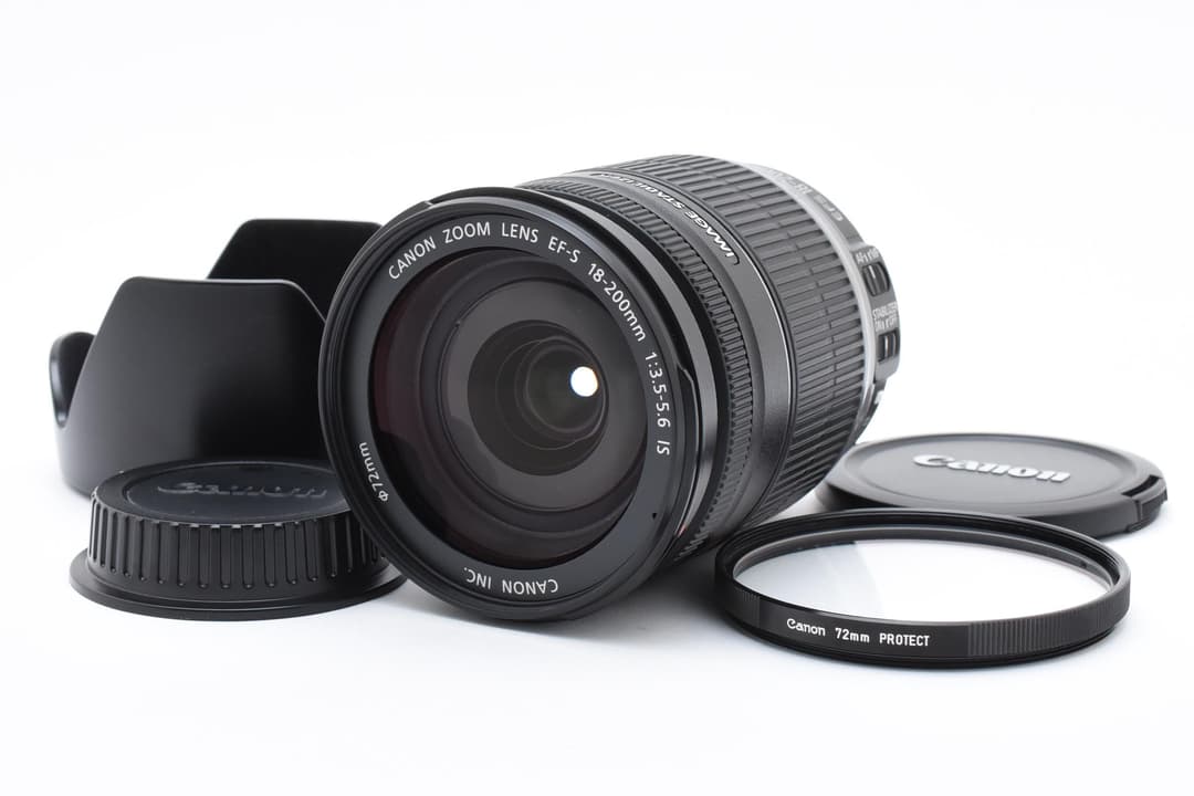 美品 Canon EF-S 18-200mm F3.5-5.6 IS #8561