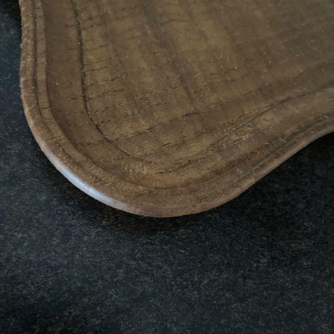 佃眞吾さん　木製トレー　キハダ　新品未使用　盆　十字盆