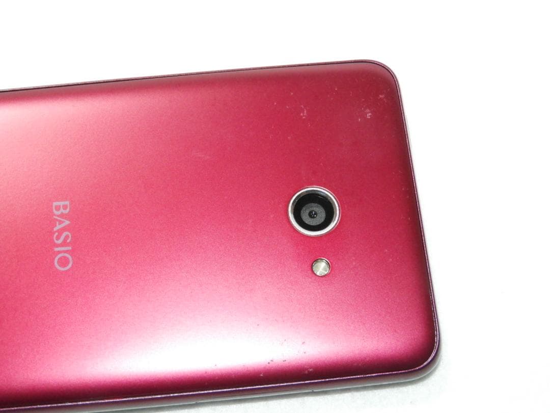 KYOCERA BASIO4 au KYV47 ワインレッド SIMフリー