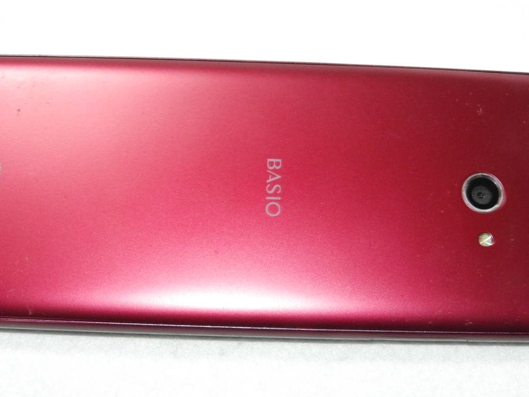 KYOCERA BASIO4 au KYV47 ワインレッド SIMフリー