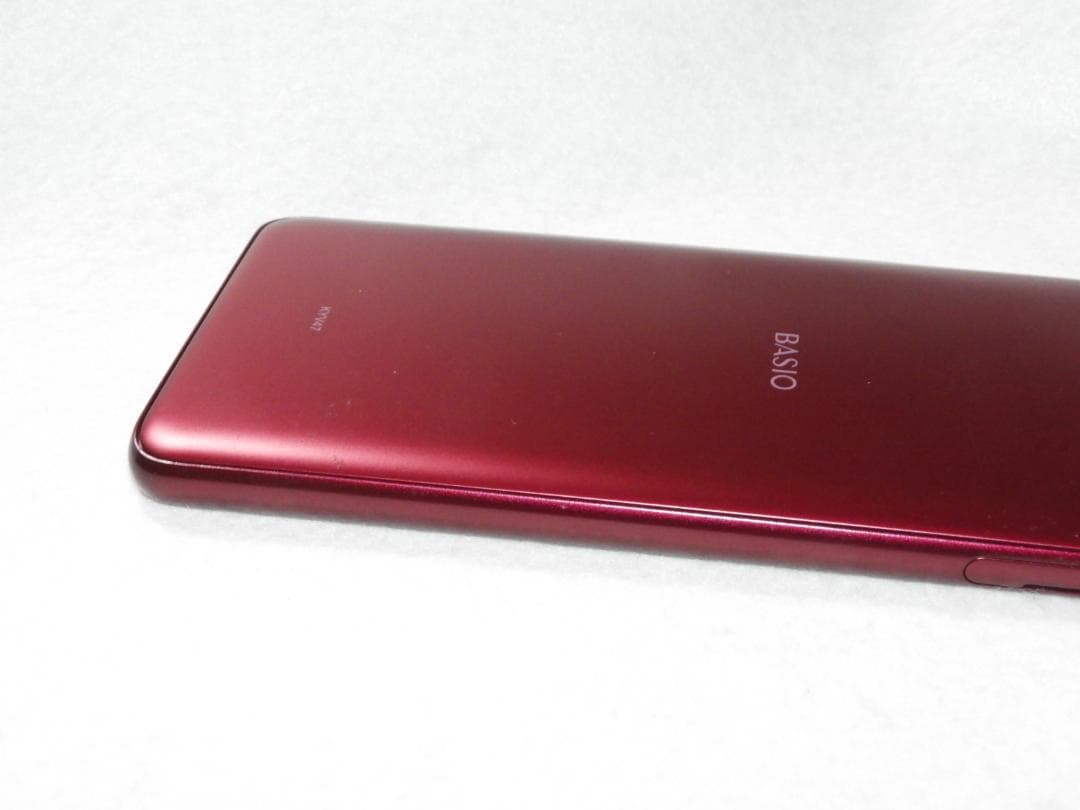 KYOCERA BASIO4 au KYV47 ワインレッド SIMフリー