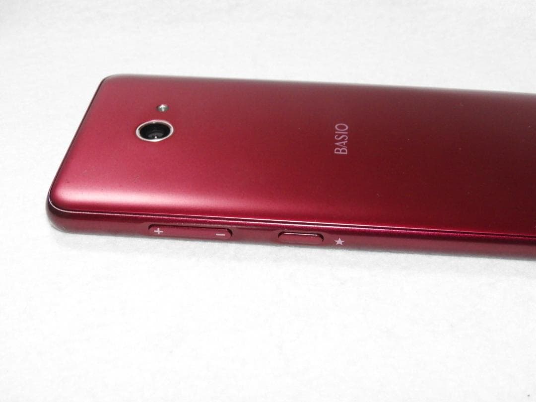 KYOCERA BASIO4 au KYV47 ワインレッド SIMフリー