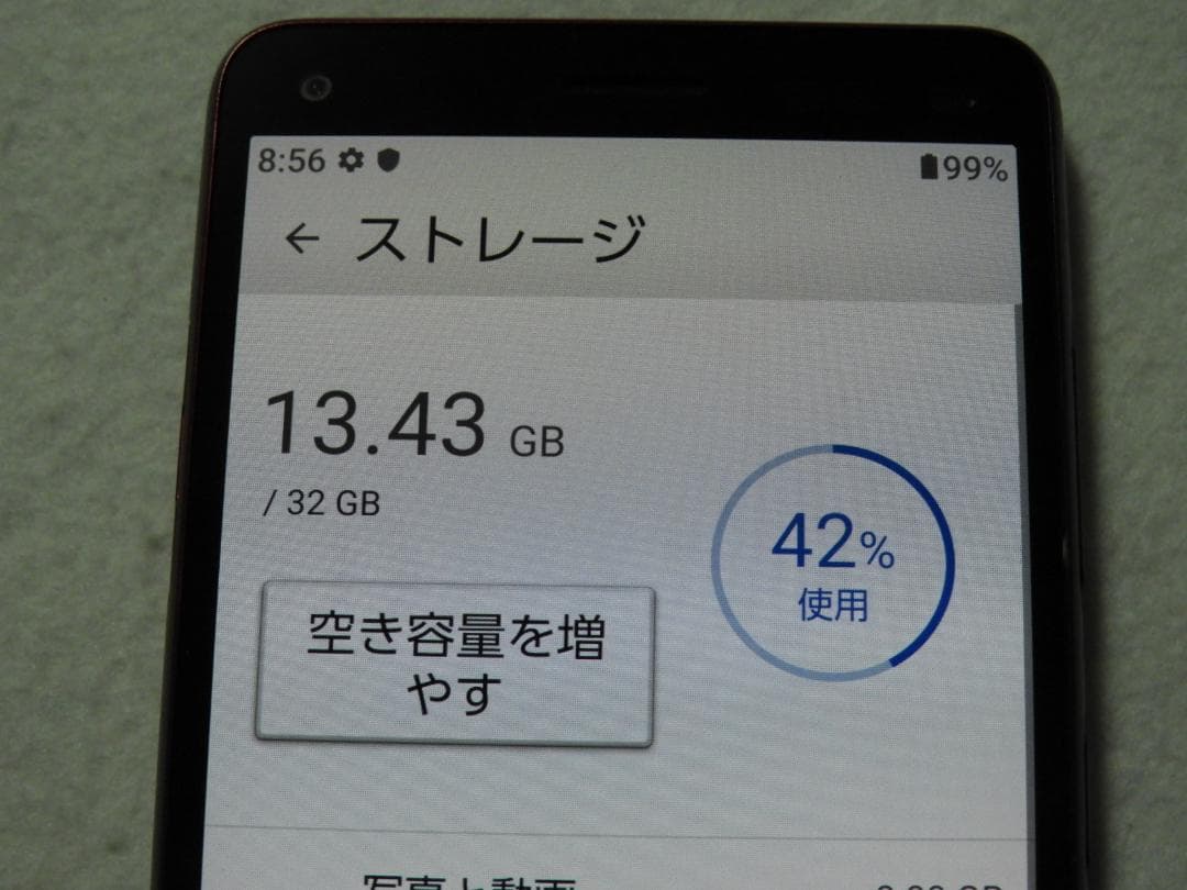 KYOCERA BASIO4 au KYV47 ワインレッド SIMフリー