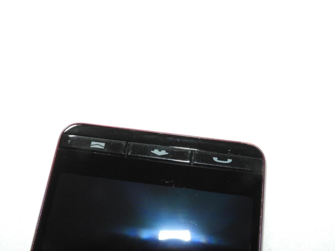 KYOCERA BASIO4 au KYV47 ワインレッド SIMフリー