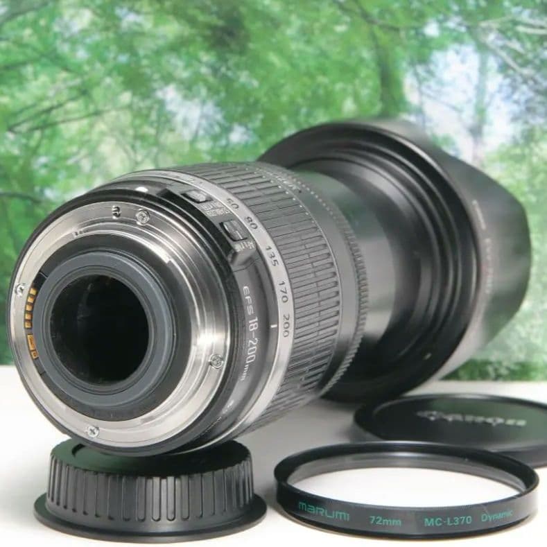 ❤手ぶれ補正する超便利な１本☆canon EF-S 18-200mm IS❤