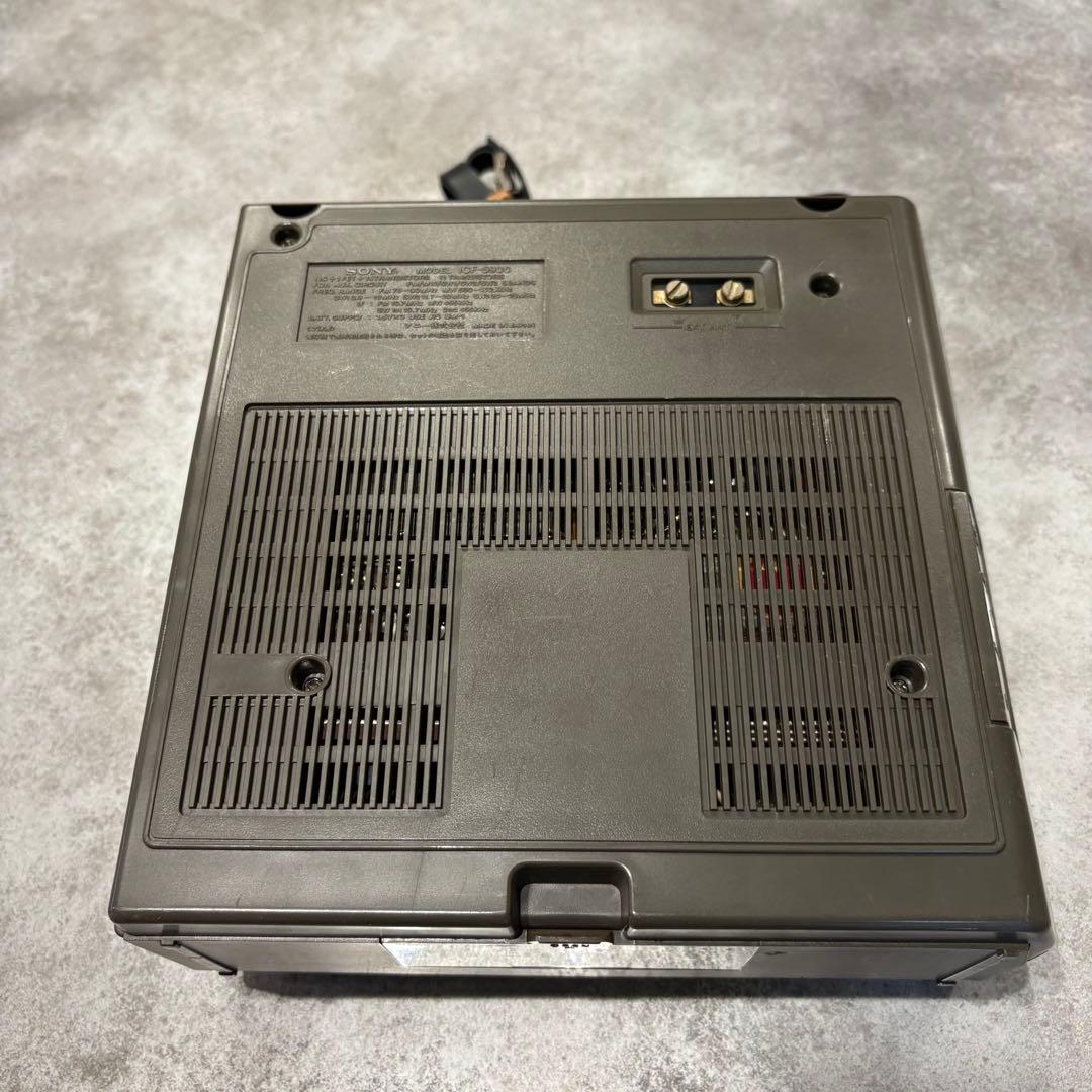 SONY ソニー　ICF-5900 スカイセンサー　ラジオ　昭和レトロ