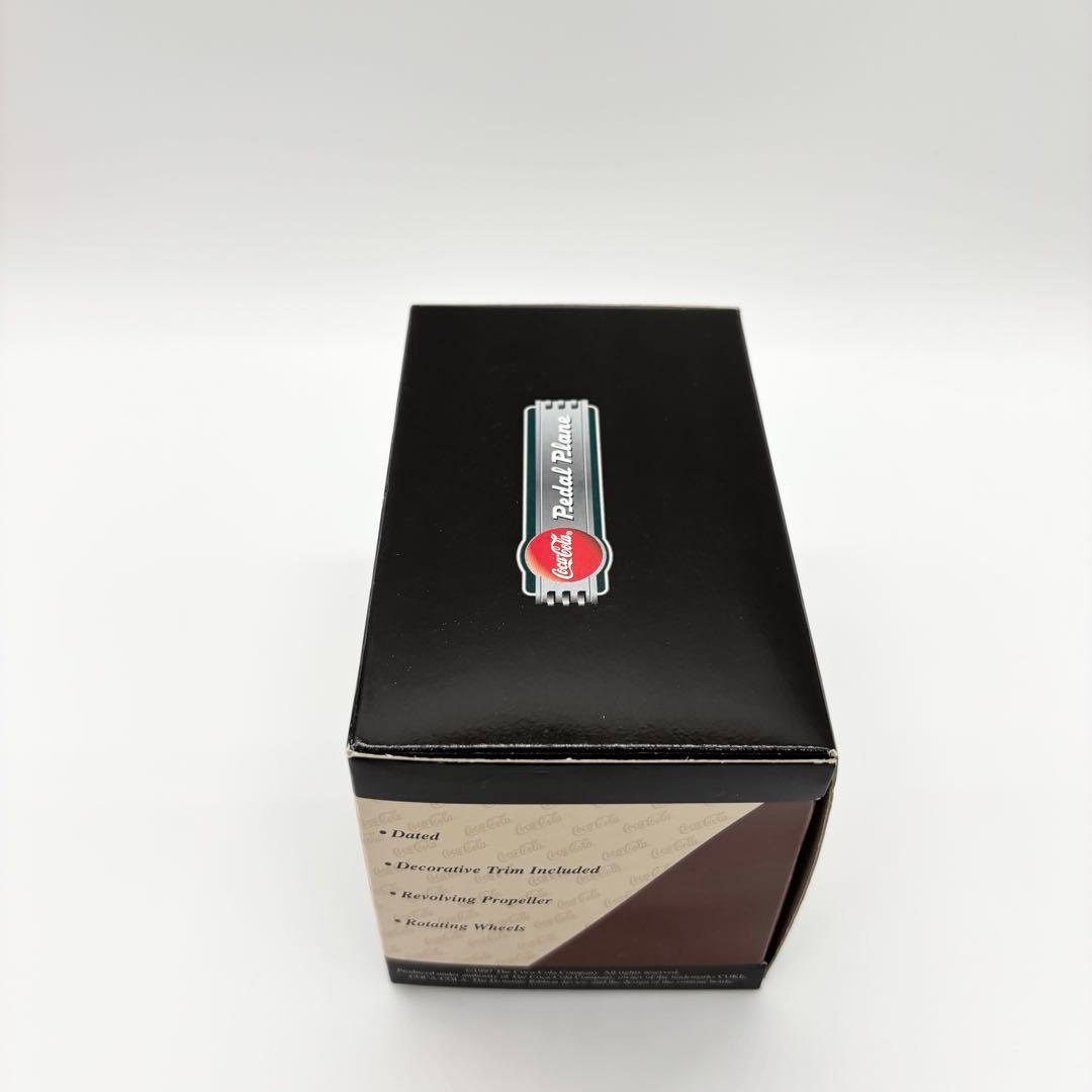 Coca-Cola Coke Pedal Plane 飛行機 レトロ 置物