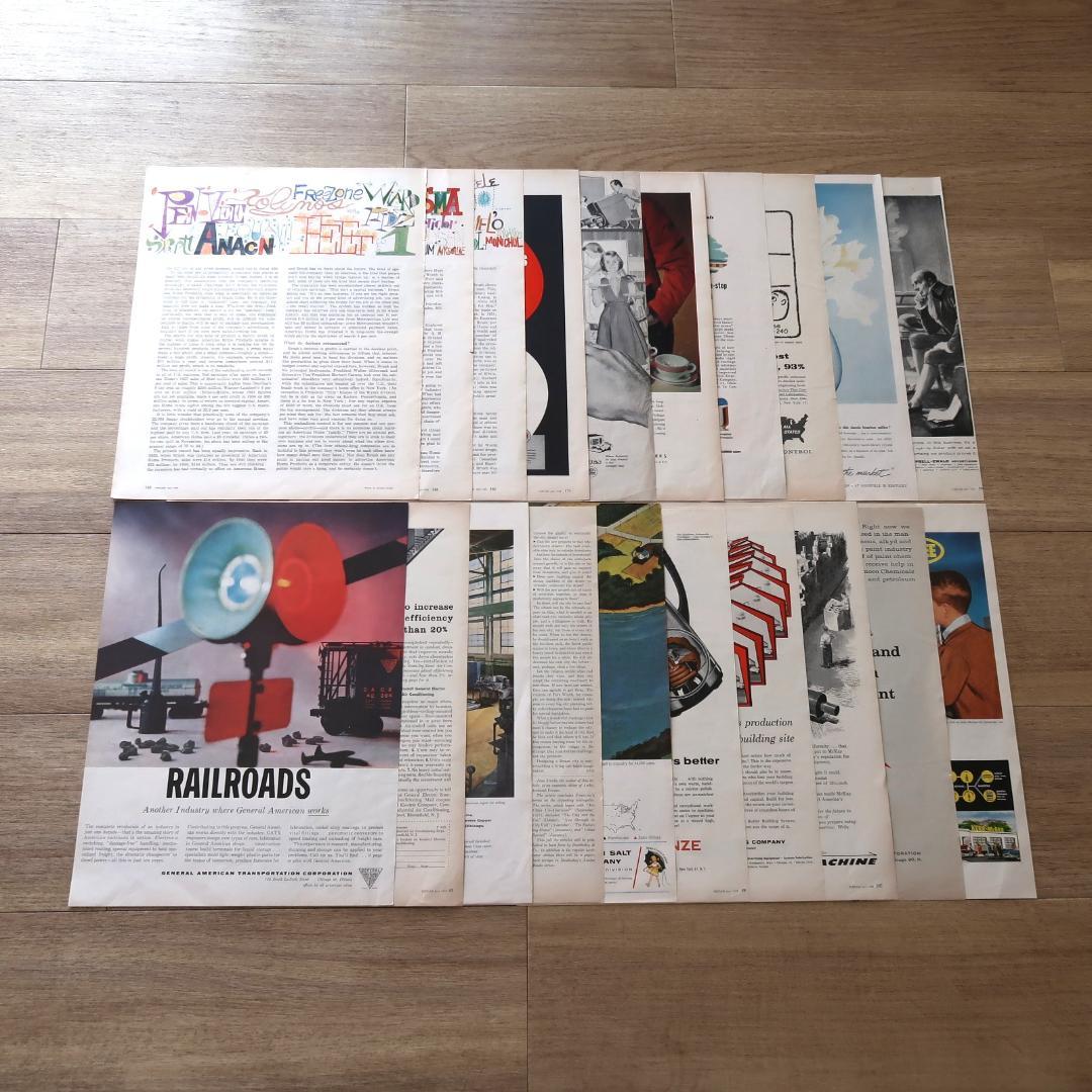 アメリカ ヴィンテージ 広告 20枚セット