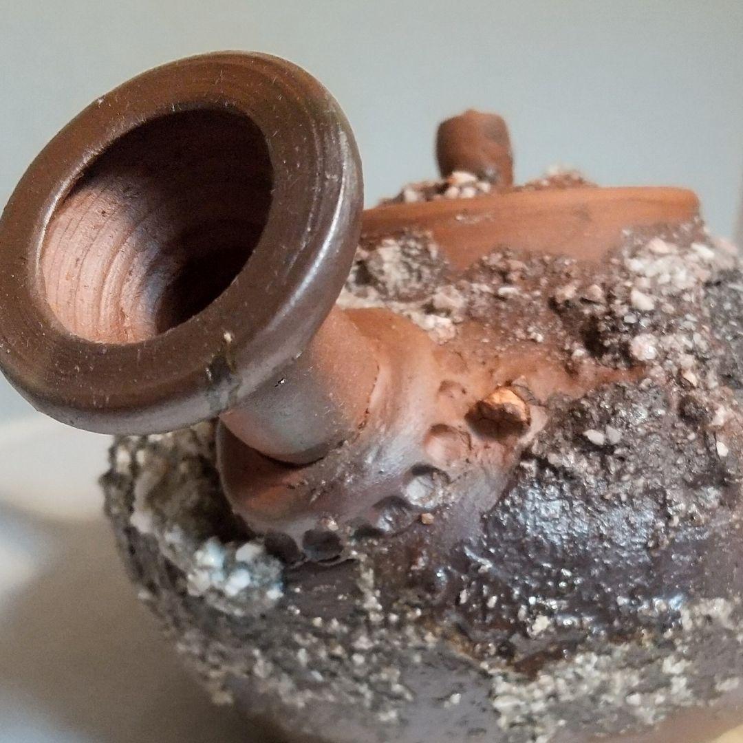 (N3-7）堆泥急須 茶壺 茶道具 茶注 茶注 煎茶道具 煎茶 常滑 備前