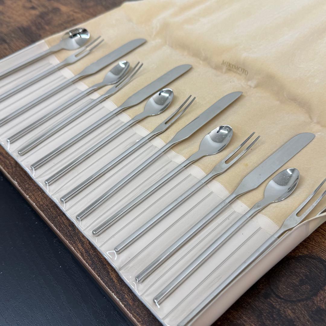 ミキモト MIKIMOTO デザートカトラリーセット 5客組