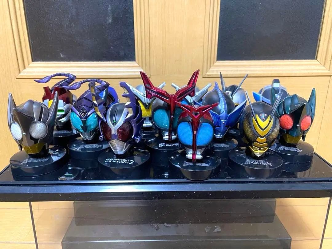 仮面ライダーカブト　マスクコレクション　14種類 開封品　マスコレ　ガタック
