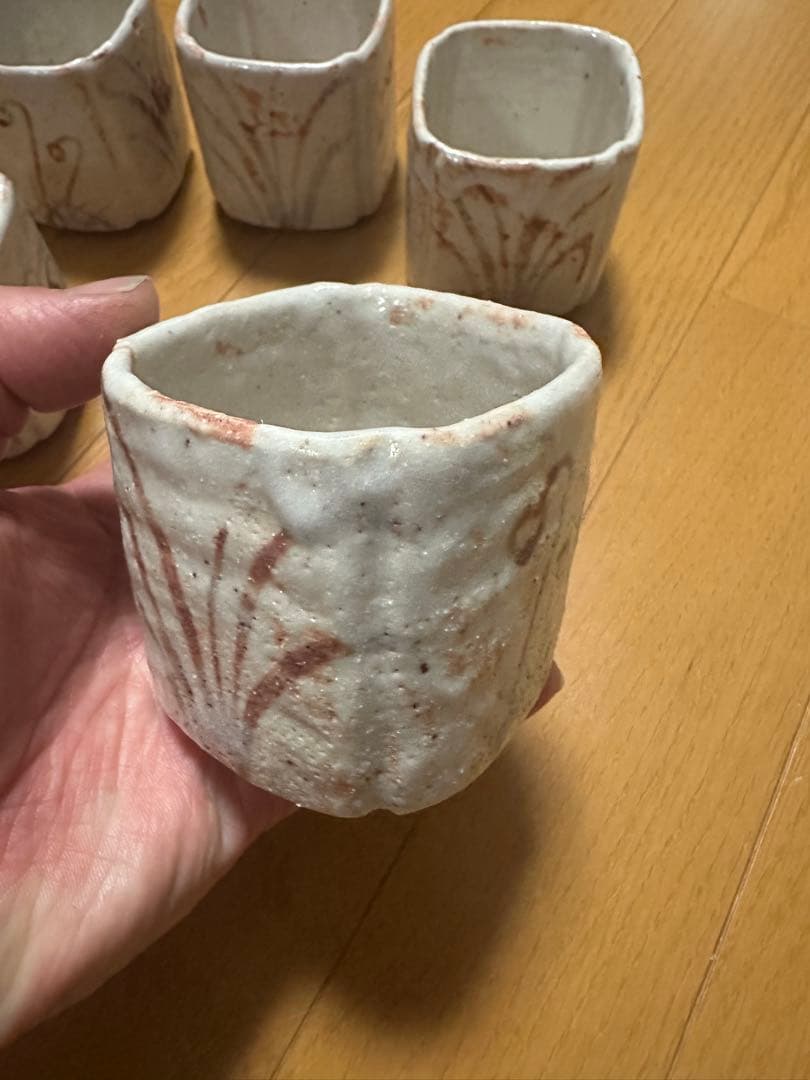 志野筒向付け　10客