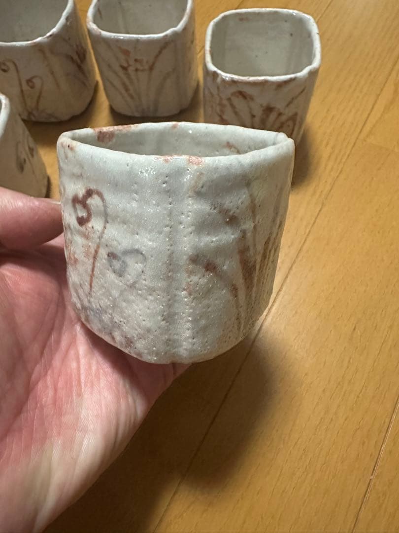 志野筒向付け　10客